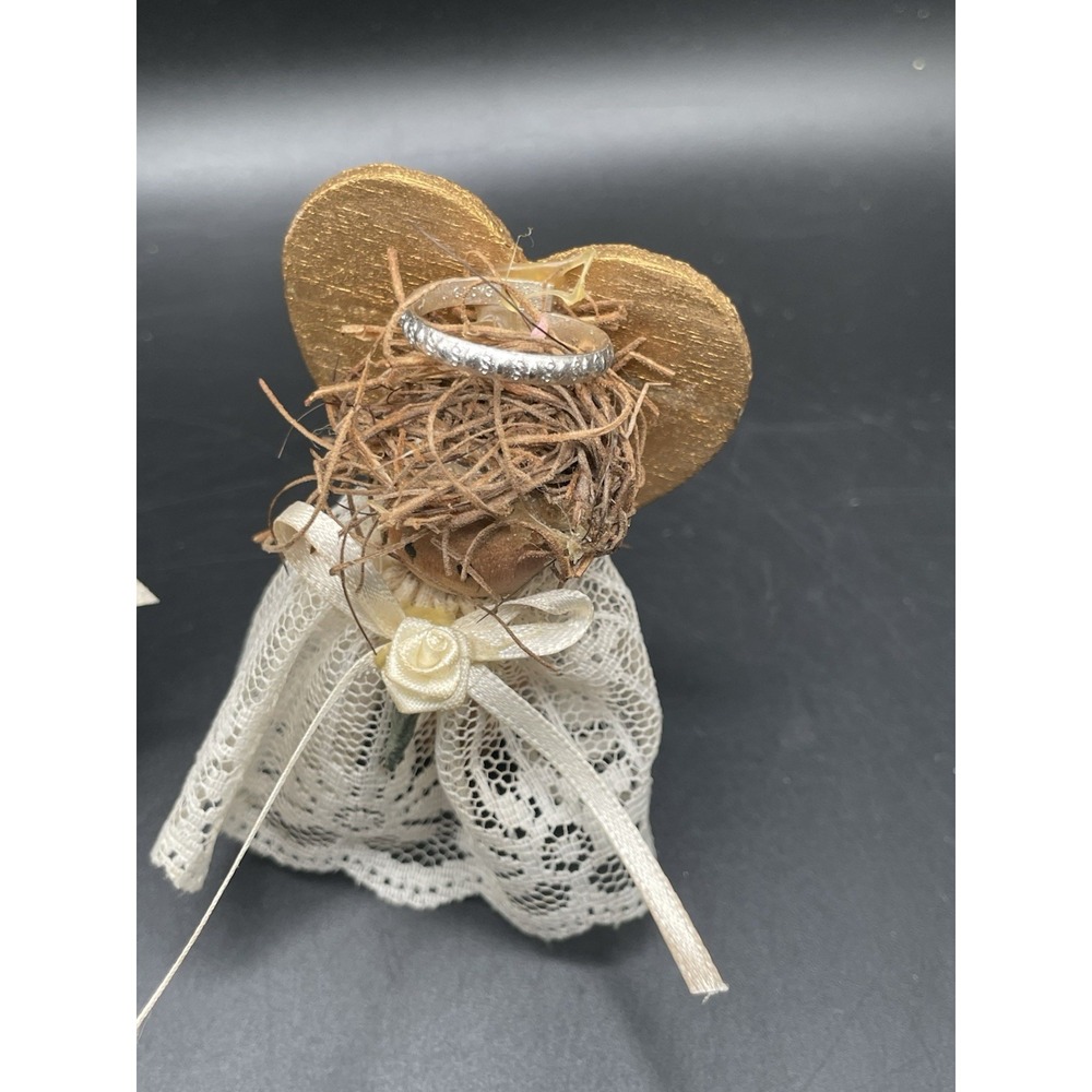 Vintage Handmade Angel Ornaments - Picture 4 of 7